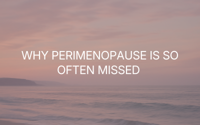 Why perimenopause is so often missed — and how we try to help when someone we care about is struggling