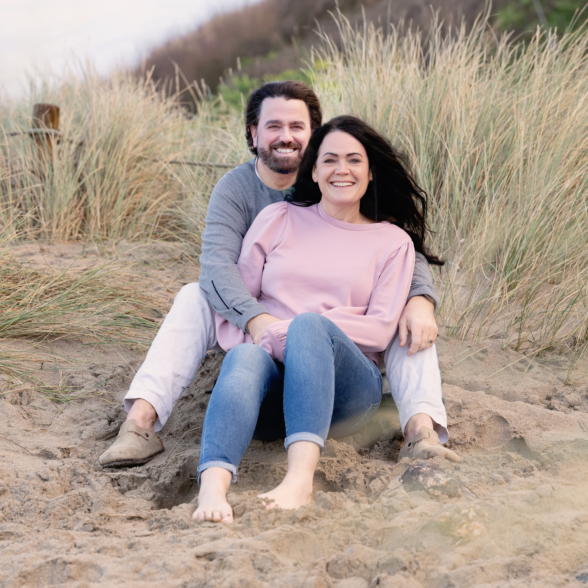 Co-Founders of TALIA app. Kate & Brent Kirkman